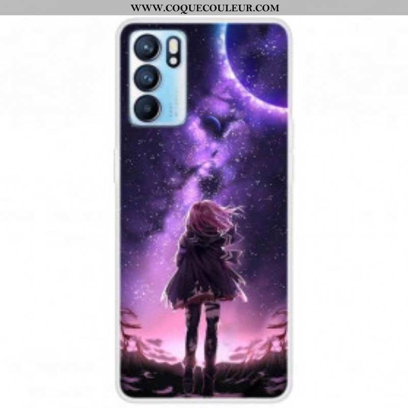 Coque Oppo Reno 6 5G Pleine Lune Magique