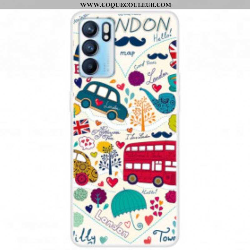 Coque Oppo Reno 6 5G London Life