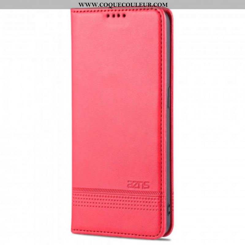 Flip Cover Oppo Reno 6 5G Style Cuir AZNS