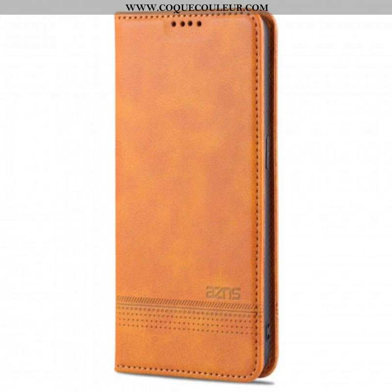 Flip Cover Oppo Reno 6 5G Style Cuir AZNS