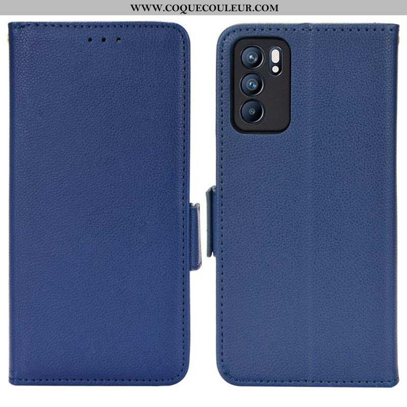 Housse Oppo Reno 6 5G Rabat Double New Colors