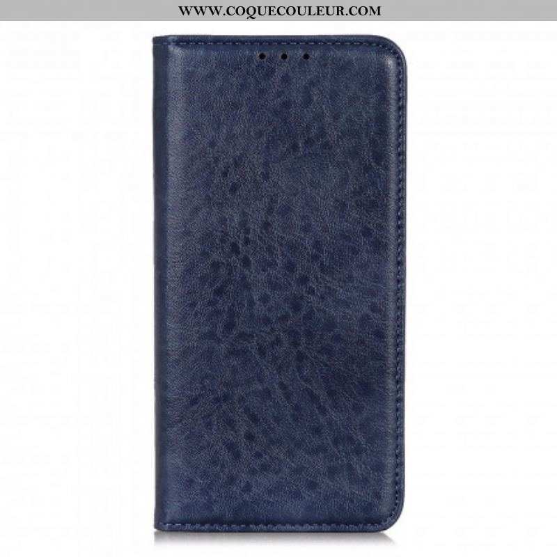 Flip Cover Oppo Reno 6 5G Texture Cuir