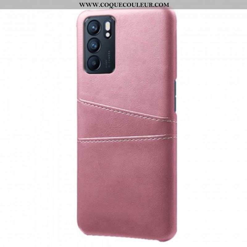 Coque Oppo Reno 6 5G Porte Cartes KSQ