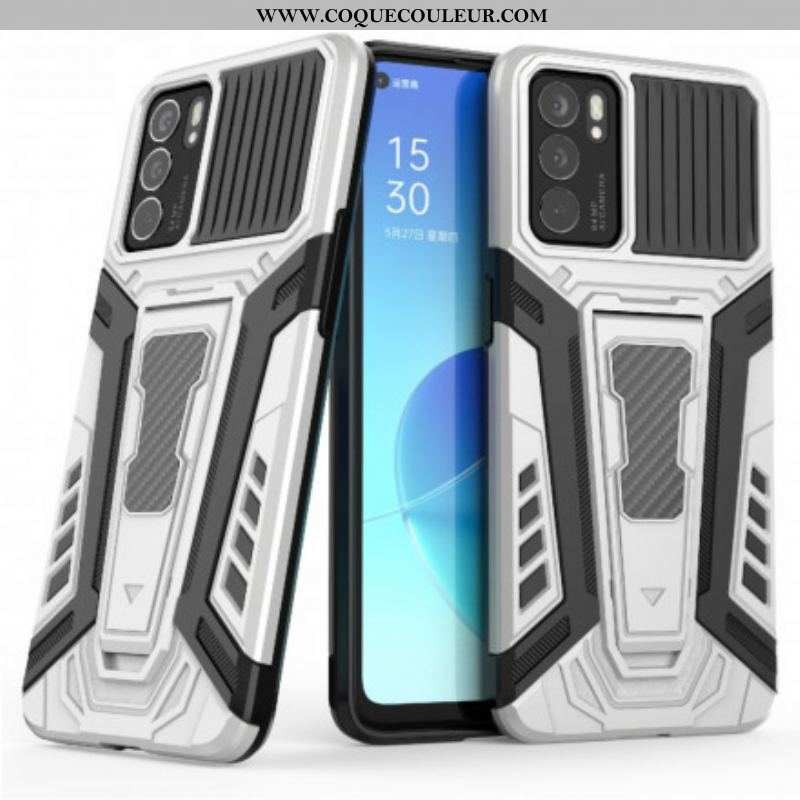 Coque Oppo Reno 6 5G Support Deux Positions Mains Libres