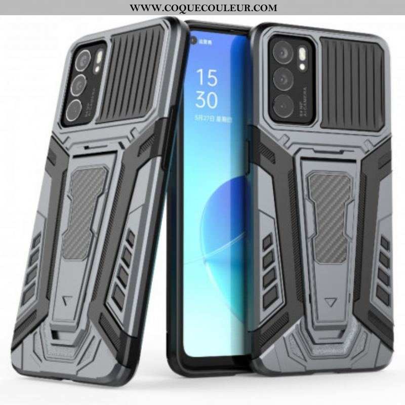 Coque Oppo Reno 6 5G Support Deux Positions Mains Libres