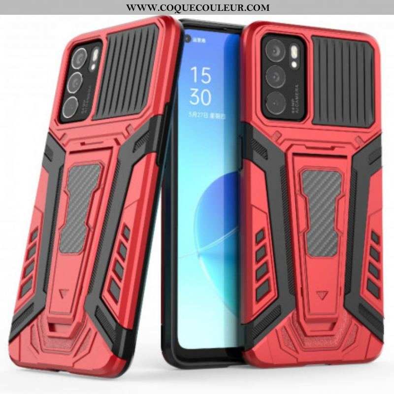 Coque Oppo Reno 6 5G Support Deux Positions Mains Libres