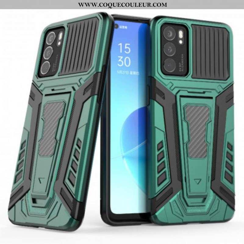 Coque Oppo Reno 6 5G Support Deux Positions Mains Libres