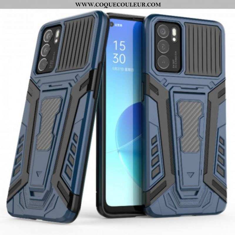 Coque Oppo Reno 6 5G Support Deux Positions Mains Libres