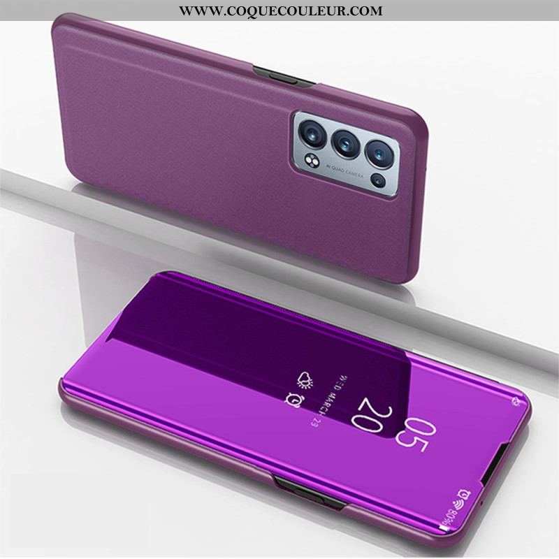 Flip Cover Oppo Reno 6 Pro 5G Surface Ultra Lisse