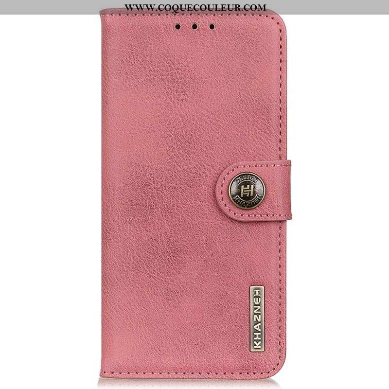 Housse Oppo Reno 7 Simili Cuir KHAZNEH