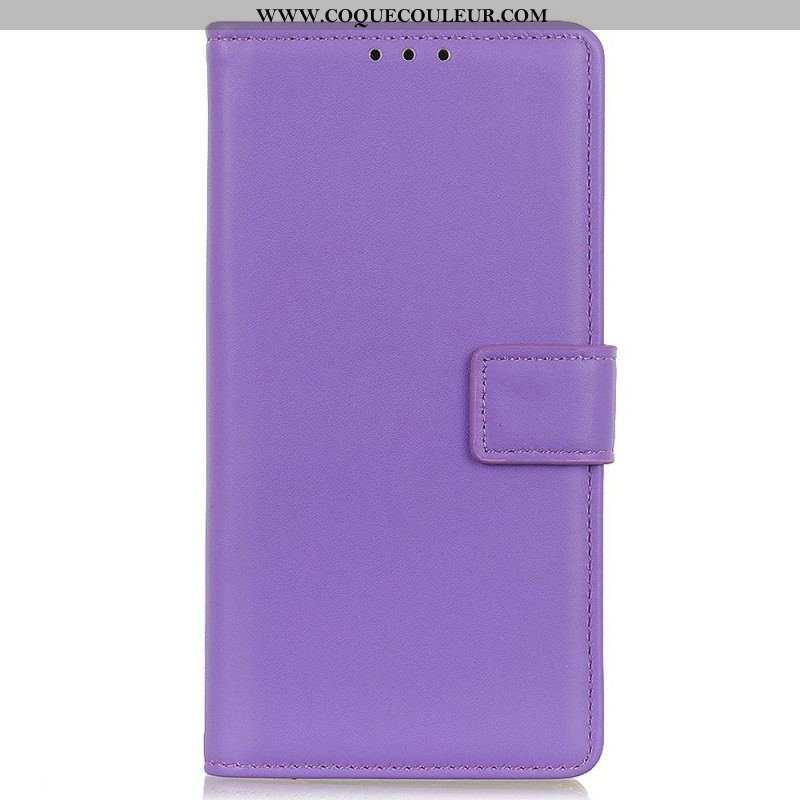 Housse Oppo Reno 7 Simili Cuir Simple