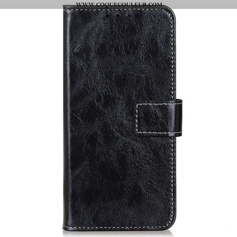 Housse Oppo Reno 7 Vernie avec Coutures