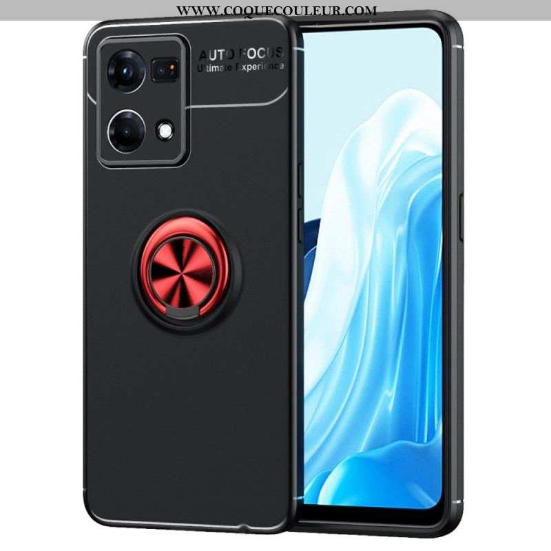 Coque Oppo Reno 7 Anneau-Support