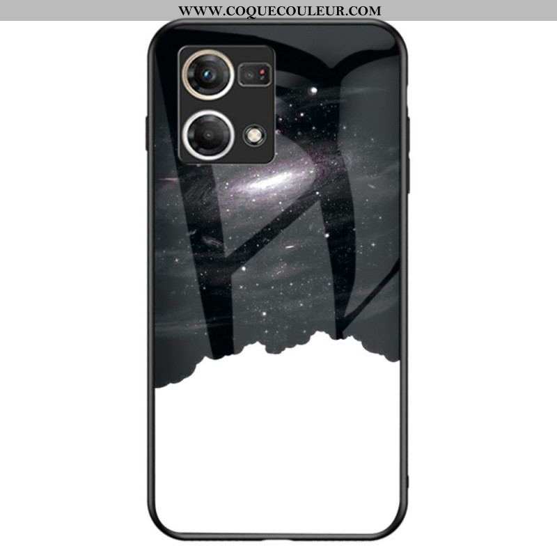 Coque Oppo Reno 7 Verre Trempé Motif