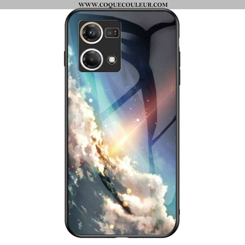 Coque Oppo Reno 7 Verre Trempé Motif