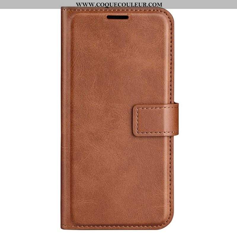 Housse Oppo Reno 7 Style Cuir Fin