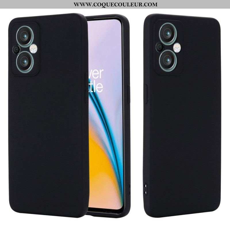 Coque Oppo Reno 8 Lite Silicone Liquide à Lanière