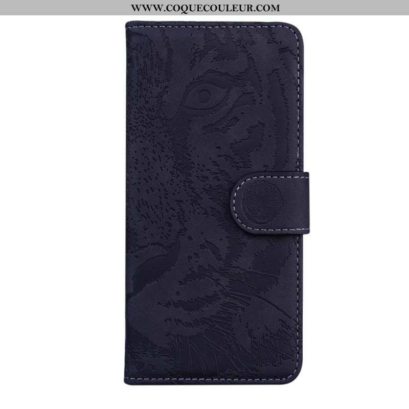 Housse Oppo Reno 8 Lite Empreinte Tigre