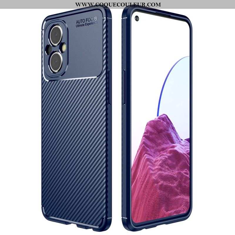 Coque Oppo Reno 8 Lite Fibre Carbone Flexible