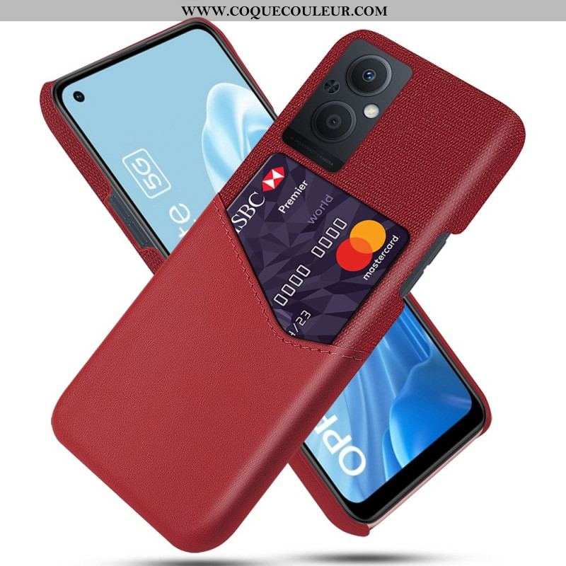 Coque Oppo Reno 8 Lite Porte-Cartes