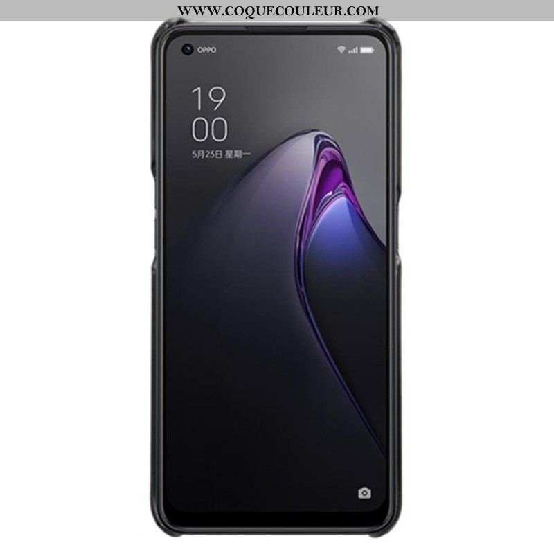 Coque Oppo Reno 8 Effet Cuir