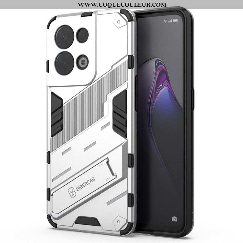 Coque Oppo Reno 8 Support Amovible Deux Positions Mains Libres