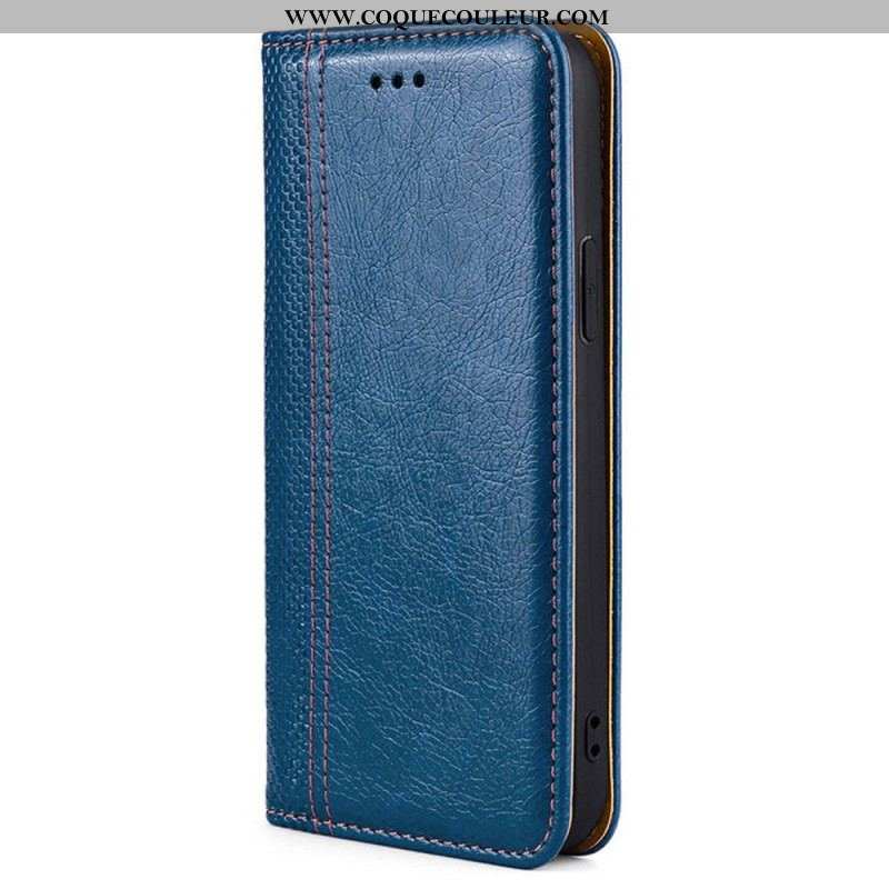 Flip Cover Oppo Reno 8 Simili Cuir Vintage