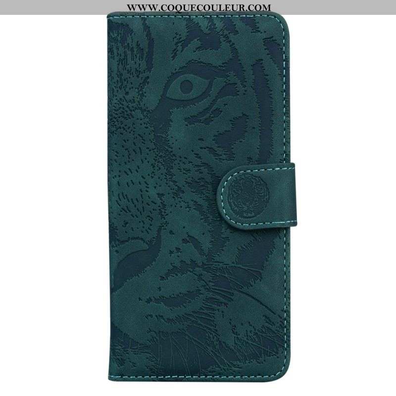 Housse Oppo Reno 8 Empreinte de Tigre