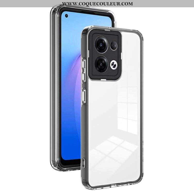 Coque Oppo Reno 8 Hybride Transparente