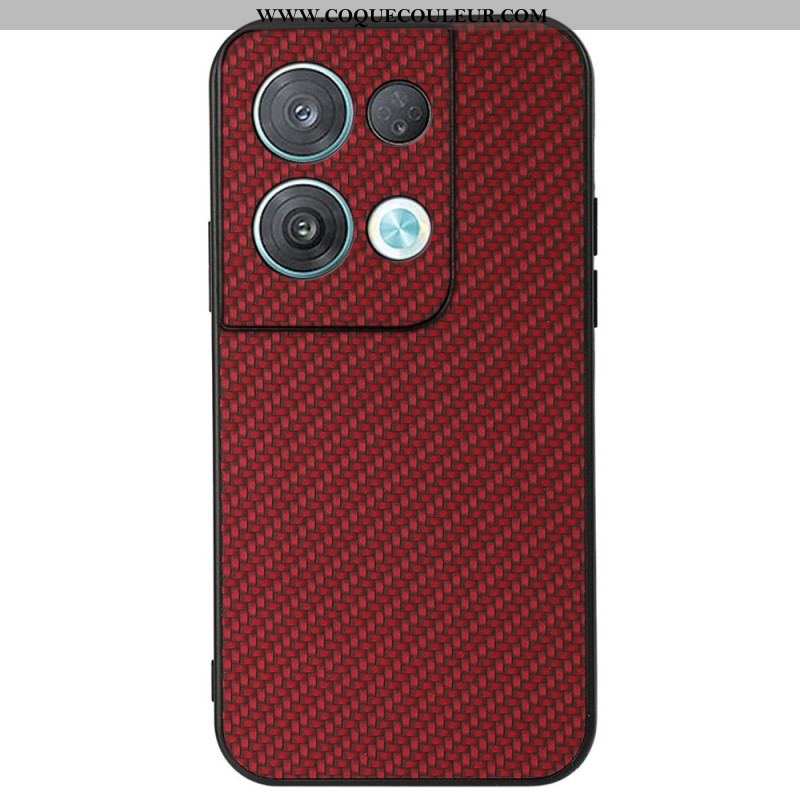 Coque Oppo Reno 8 Fibre Carbone