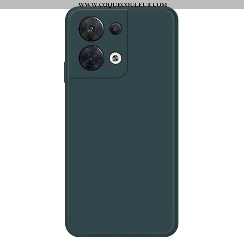 Coque Oppo Reno 8 Silicone Intérieur Microfibre