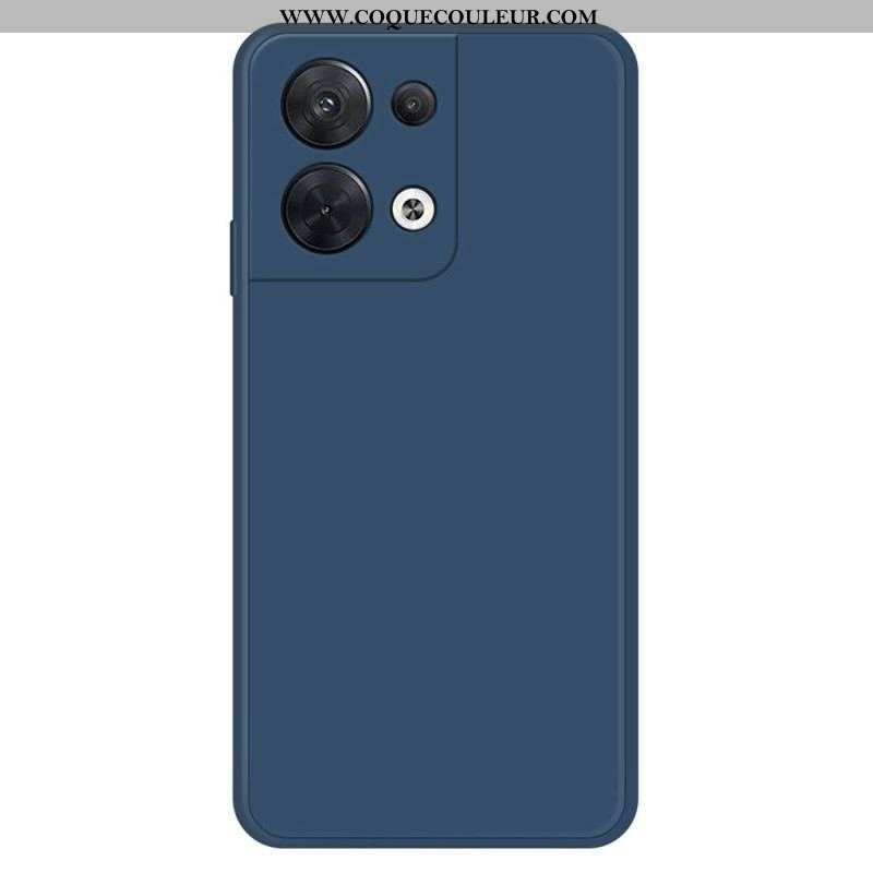 Coque Oppo Reno 8 Silicone Intérieur Microfibre