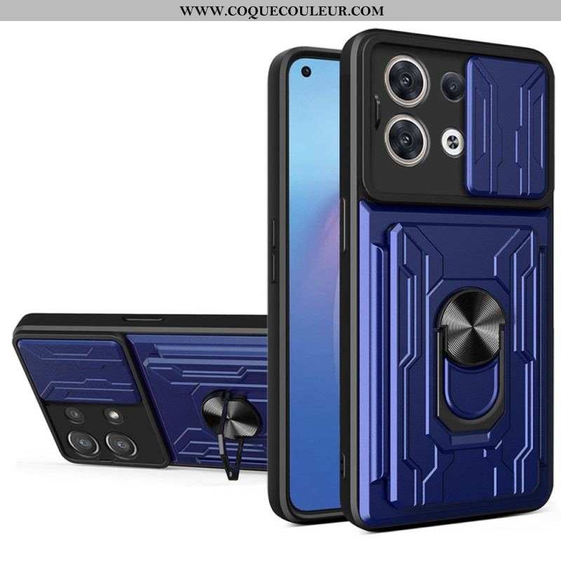 Coque Oppo Reno 8 Anneau Premium