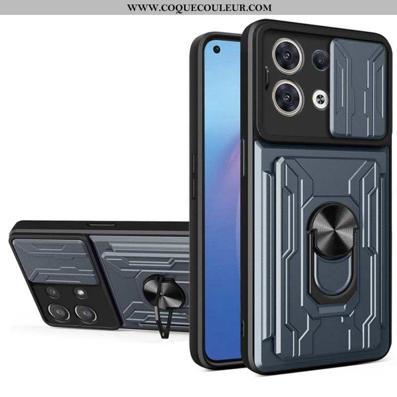 Coque Oppo Reno 8 Anneau Premium