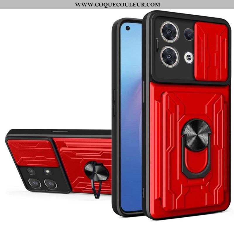 Coque Oppo Reno 8 Anneau Premium