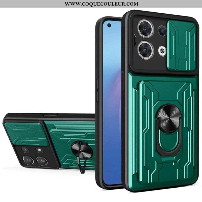 Coque Oppo Reno 8 Anneau Premium