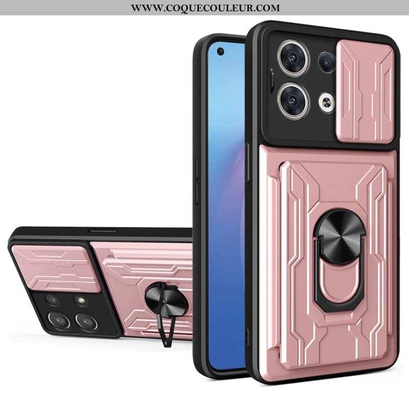 Coque Oppo Reno 8 Anneau Premium