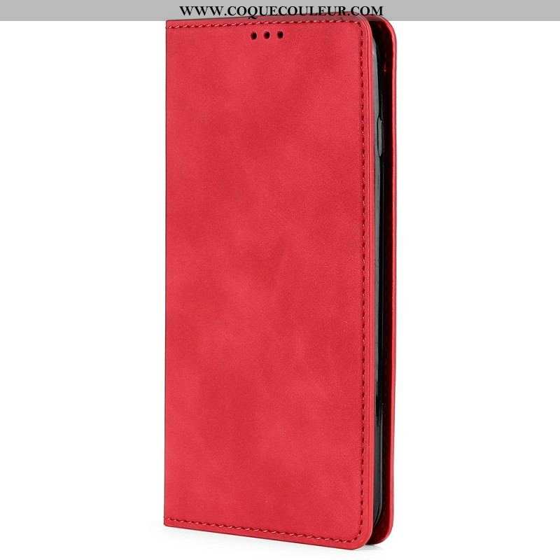 Flip Cover Oppo Reno 8 Effet Cuir