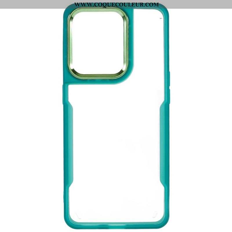 Coque Oppo Reno 8 Hybride Rebords Colorés