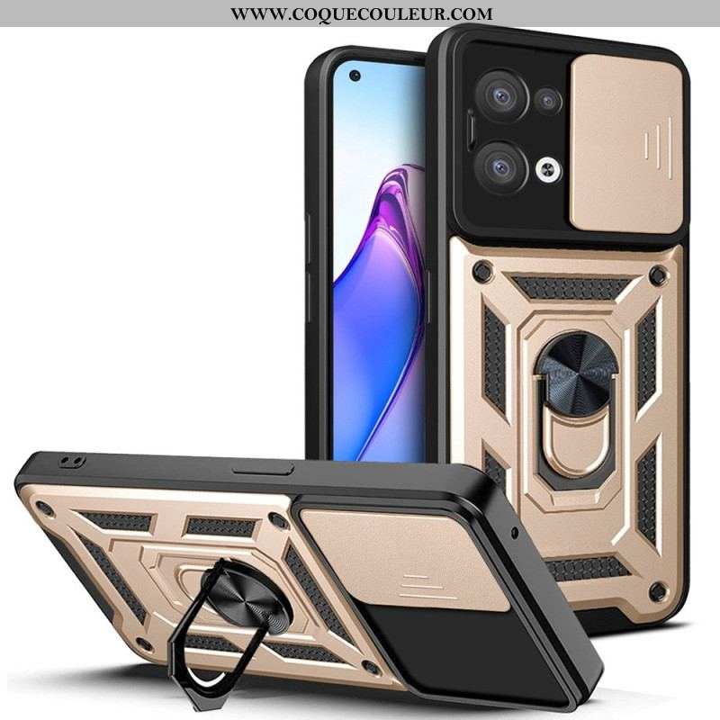 Coque Oppo Reno 8 Anneau Premium