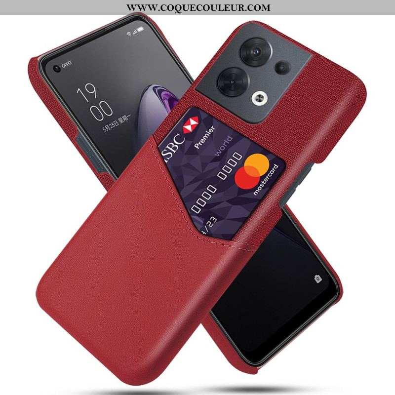 Coque Oppo Reno 8 Porte-Cartes