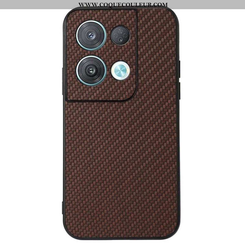 Coque Oppo Reno 8 Pro Fibre Carbone