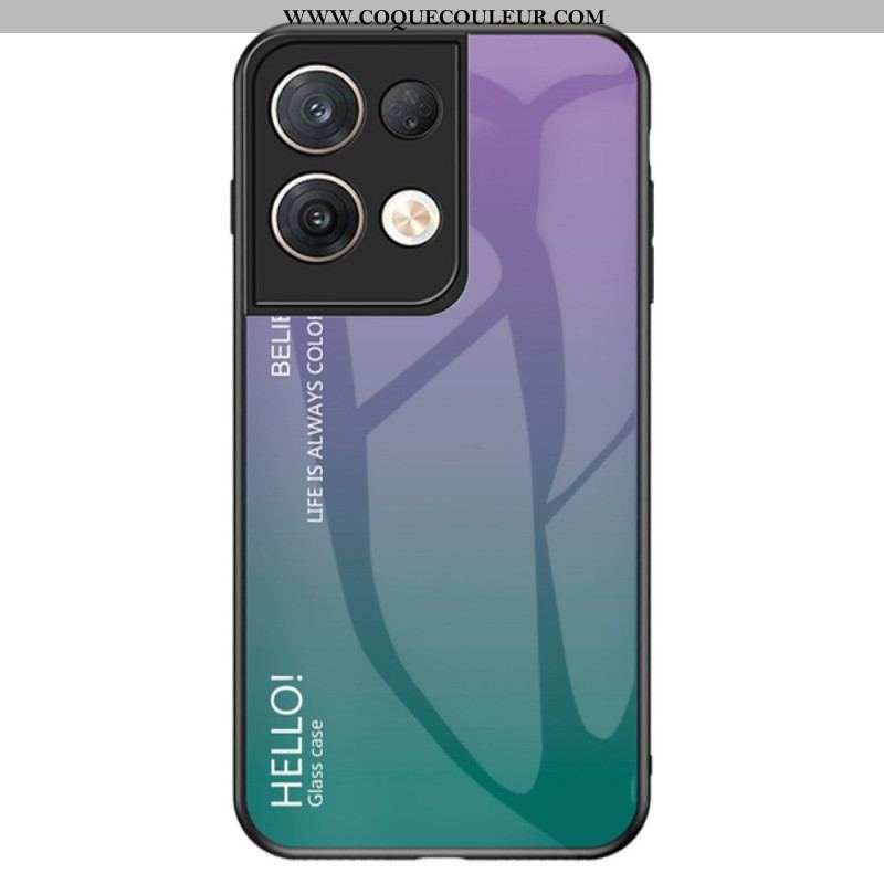 Coque Oppo Reno 8 Pro Verre Trempé Hello