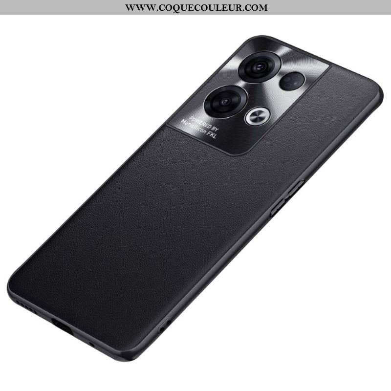 Coque Oppo Reno 8 Pro Simili Cuir Haut de Gamme