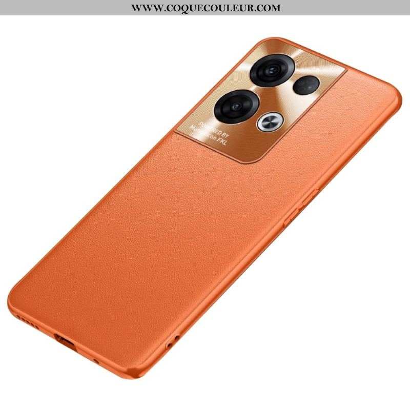 Coque Oppo Reno 8 Pro Simili Cuir Haut de Gamme