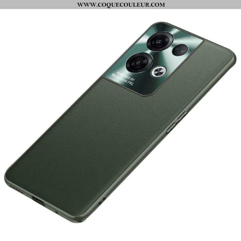 Coque Oppo Reno 8 Pro Simili Cuir Haut de Gamme