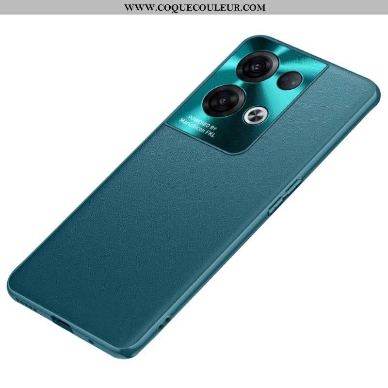 Coque Oppo Reno 8 Pro Simili Cuir Haut de Gamme