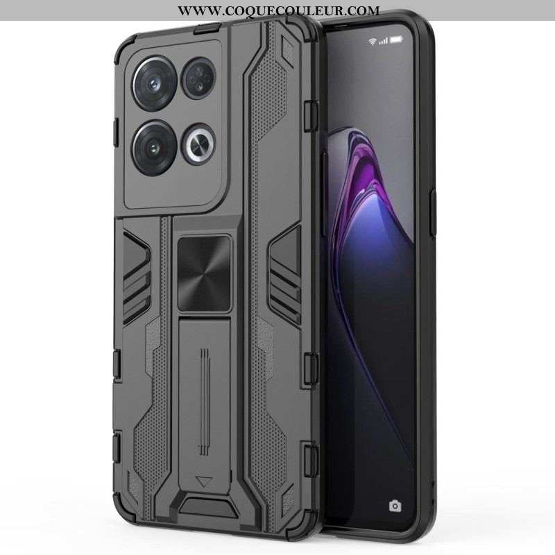 Coque Oppo Reno 8 Pro Support Amovible Vertical et Horizontal