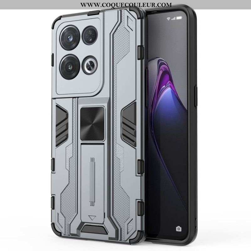 Coque Oppo Reno 8 Pro Support Amovible Vertical et Horizontal