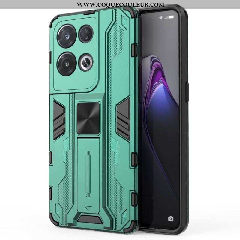 Coque Oppo Reno 8 Pro Support Amovible Vertical et Horizontal